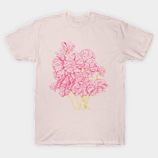 Pink Poppy Flowers T-Shirt